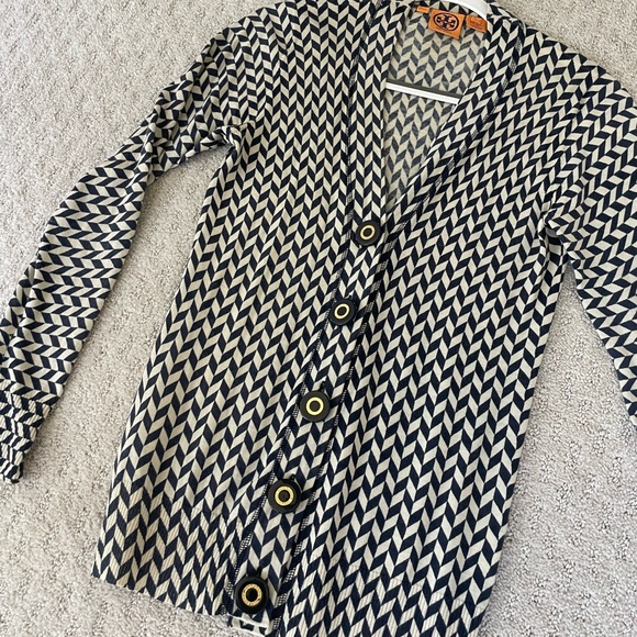Tory Burch Geometric Cardigan - Picture 7 of 11